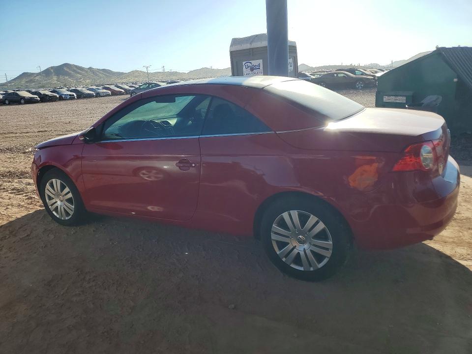 2009 Volkswagen Eos VIN WVWBA71F29V023474 COPART salvage auction — FRONT END, AZ - CERT OF TITLE - SALVAGE, sold $650 on 2026-07-14 (photo 2)