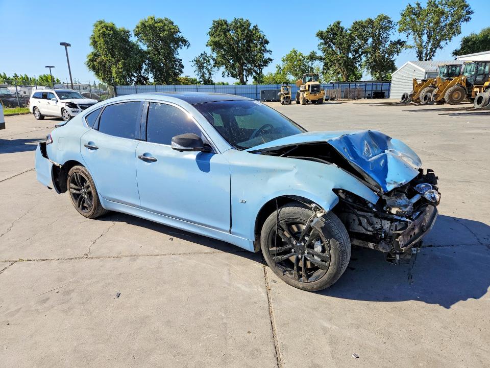 2015 Infiniti VIN JN1BY1AP1FM541565 COPART salvage auction — FRONT END, Ca - Salvage Certificate, sold $400 on 2026-08-17 (photo 4)