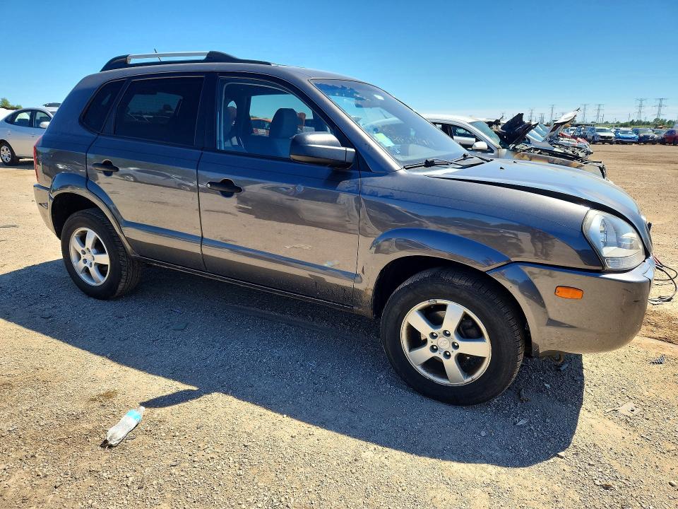 2008 Hyundai Tucson VIN KM8JM12B98U858919 COPART salvage auction — FRONT END, IL - SALVAGE CERTIFICATE, sold $875 on 2026-07-28 (photo 4)