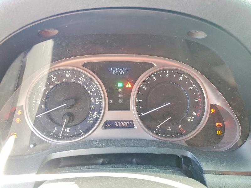 2008 Lexus Is 250 VIN JTHCK262X82027362 COPART salvage auction — MECHANICAL, Id - Cert Of Title -Rebuilt Salvage, sold $350 on 2026-07-27 (photo 9)
