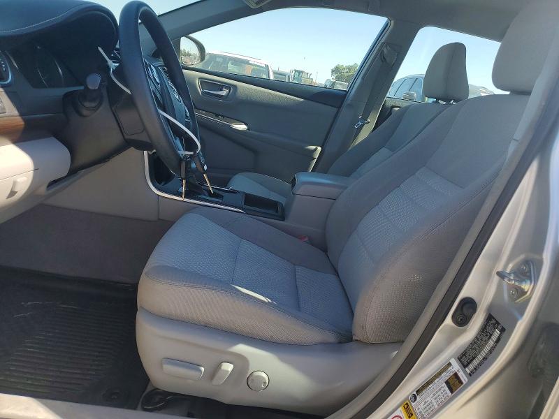 2017 Toyota Camry VIN 4T1BF1FK3HU657395 COPART salvage auction — REAR END, Ca - Salvage Certificate, sold $4,100 on 2026-07-02 (photo 7)