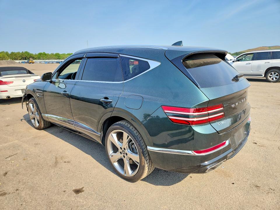 2021 Genesis Gv80 VIN KMUHCESC7MU053806 COPART salvage auction — FRONT END, Ny - Mv-907A Salvage Certificate, sold $80 on 2026-07-29 (photo 2)
