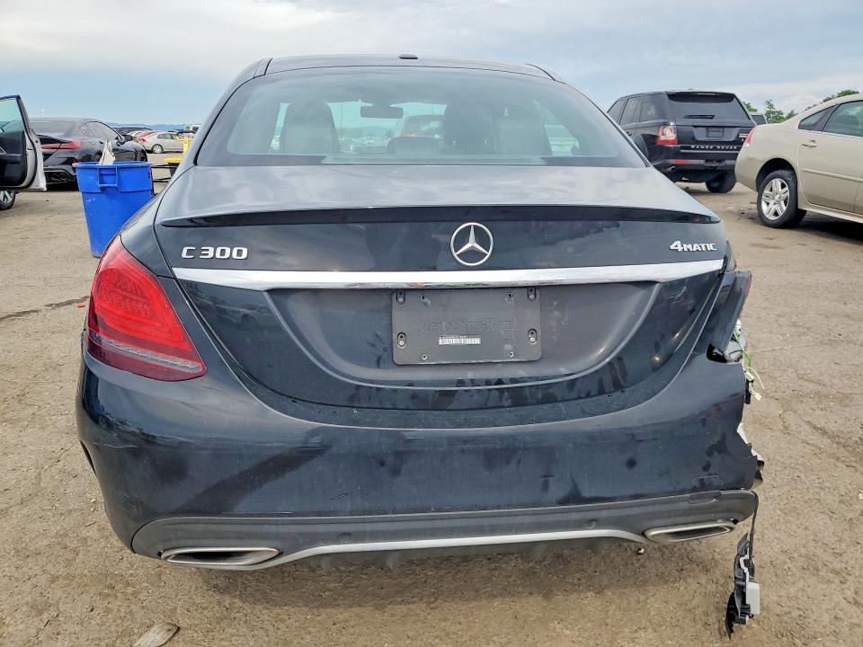 2020 Mercedes-benz C-klasse VIN W1KWF8EB9LR578279 COPART salvage auction — REAR END, Pa - Certificate Of Salvage, sold $2,500 on 2026-07-24 (photo 6)
