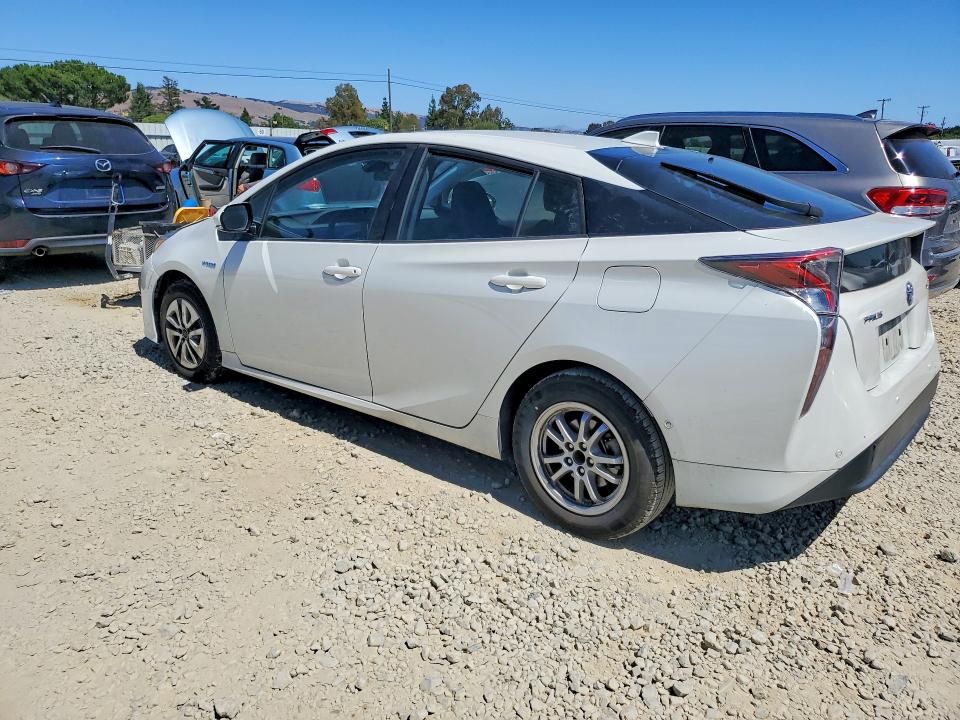 2017 Toyota Prius VIN JTDKBRFUXH3051355 COPART salvage auction — FRONT END, Ca - Salvage Certificate, sold $6,000 on 2026-07-07 (photo 2)