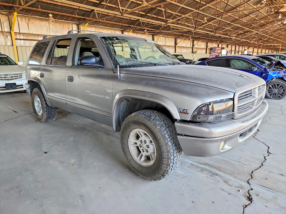 2000 Dodge Durango VIN 1B4HS28Z0YF131074 COPART salvage auction — FRONT END, Az - Certificate Of Title, sold $475 on 2026-07-29 (photo 4)