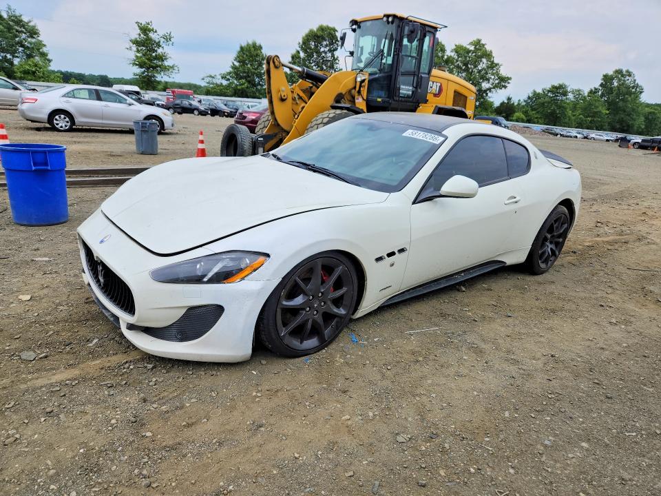 2013 Maserati VIN ZAM45VLA5D0069739 COPART salvage auction — REAR END, Nj - Cert Of Title-Salvage, sold $6,200 on 2026-08-24 (photo 1)
