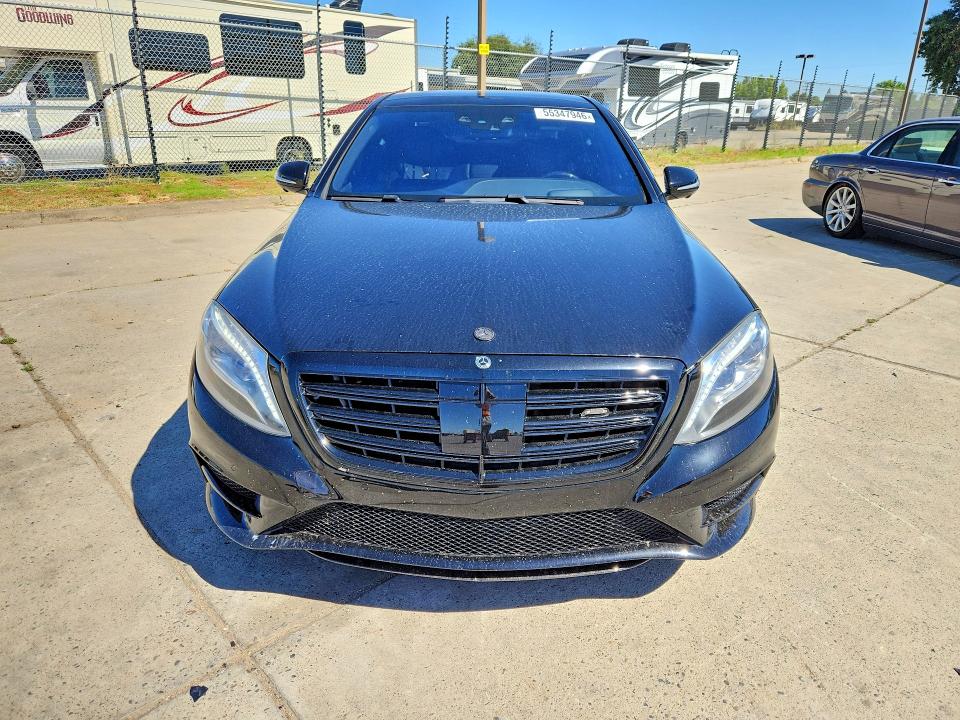 2015 Mercedes-benz S-klasse VIN WDDUG8CB7FA093620 COPART salvage auction — SIDE, Ca - Salvage Certificate, sold $9,800 on 2026-08-17 (photo 5)