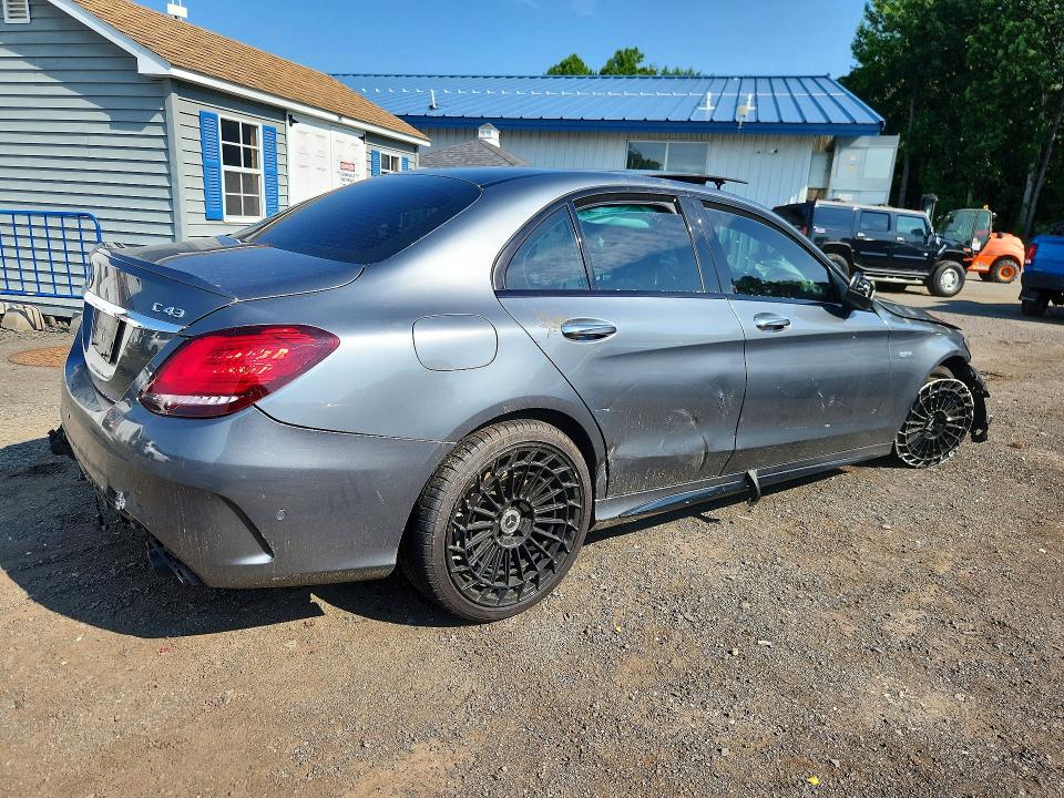 2020 Mercedes-benz C class VIN 55SWF6EB2LU330300 COPART salvage auction — FRONT END, Wv - Certificate Of Title, sold $3,750 on 2026-07-30 (photo 3)