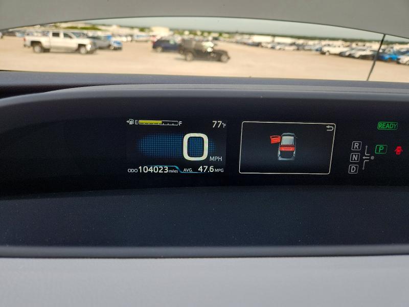 2018 Toyota Prius VIN JTDKBRFU3J3081187 COPART salvage auction — REAR END, Ne - Cert Of Title-Salvage, sold $2,400 on 2026-07-28 (photo 9)