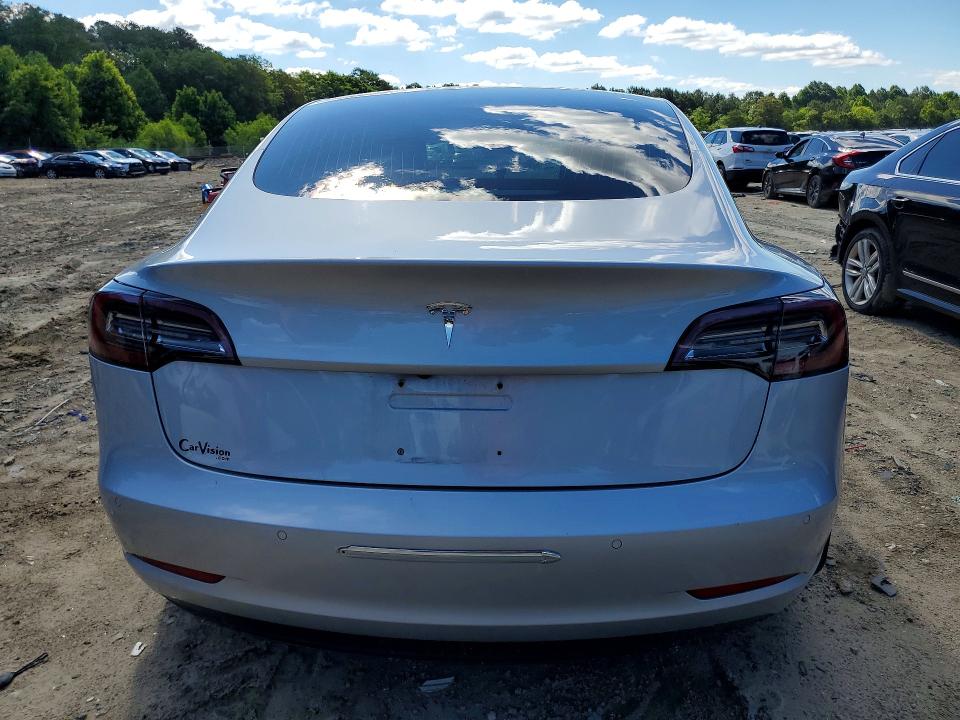 2018 Tesla Model 3 VIN 5YJ3E1EA9JF095361 COPART salvage auction — FRONT END, DE - PARTS ONLY - NO TITLE, sold $2,100 on 2026-07-14 (photo 6)