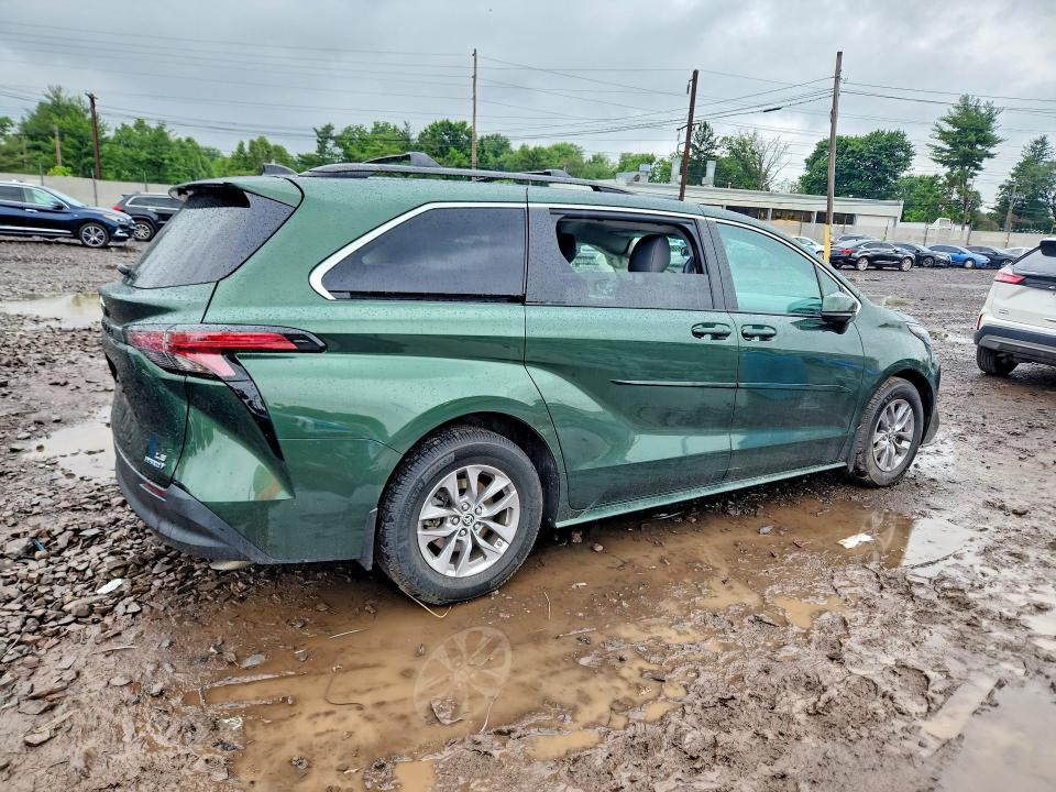 2022 Toyota VIN 5TDKSKFC9NS067362 COPART salvage auction — SIDE, Pa - Certificate Of Salvage, sold $9,900 on 2026-07-15 (photo 3)