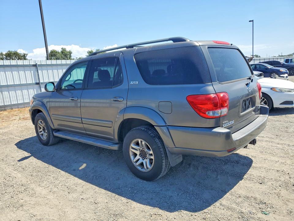 2006 Toyota Sequoia VIN 5TDZT34A76S271811 COPART salvage auction — VANDALISM, CA - SALVAGE CERTIFICATE, sold $1,000 on 2026-07-07 (photo 2)