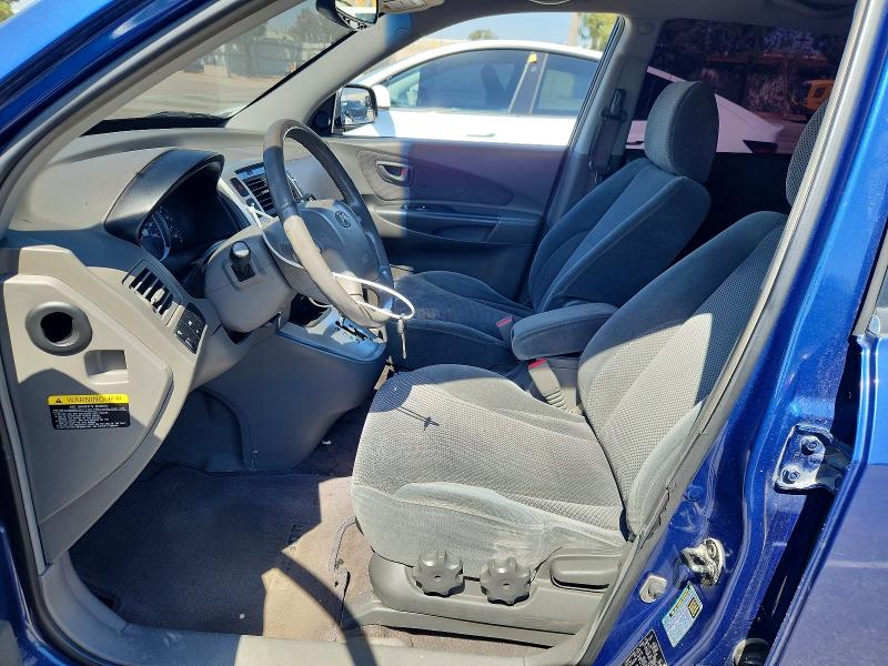 2006 Hyundai Tucson VIN KM8JN12DX6U282169 COPART salvage auction — NORMAL WEAR, Ca - Dis/Dlr/Exp Only Clean Title, sold $250 on 2026-07-28 (photo 7)
