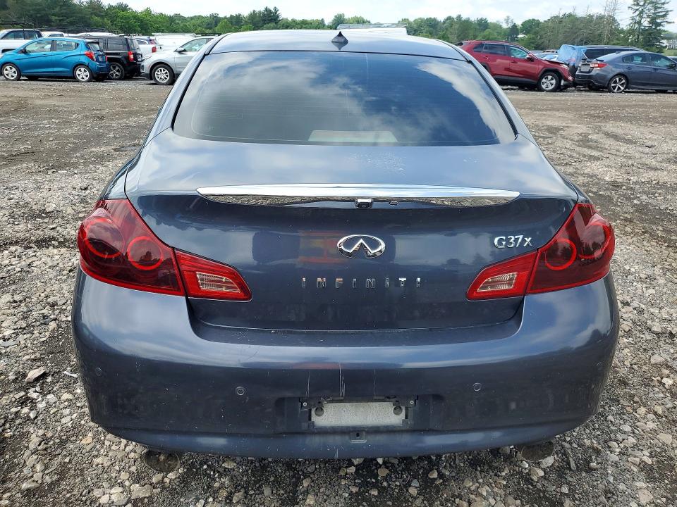 2010 Infiniti G37 VIN JN1CV6ARXAM456390 COPART salvage auction — SIDE, Md - Cert Of Salvage > 75% Damage, sold $1,850 on 2026-07-27 (photo 6)