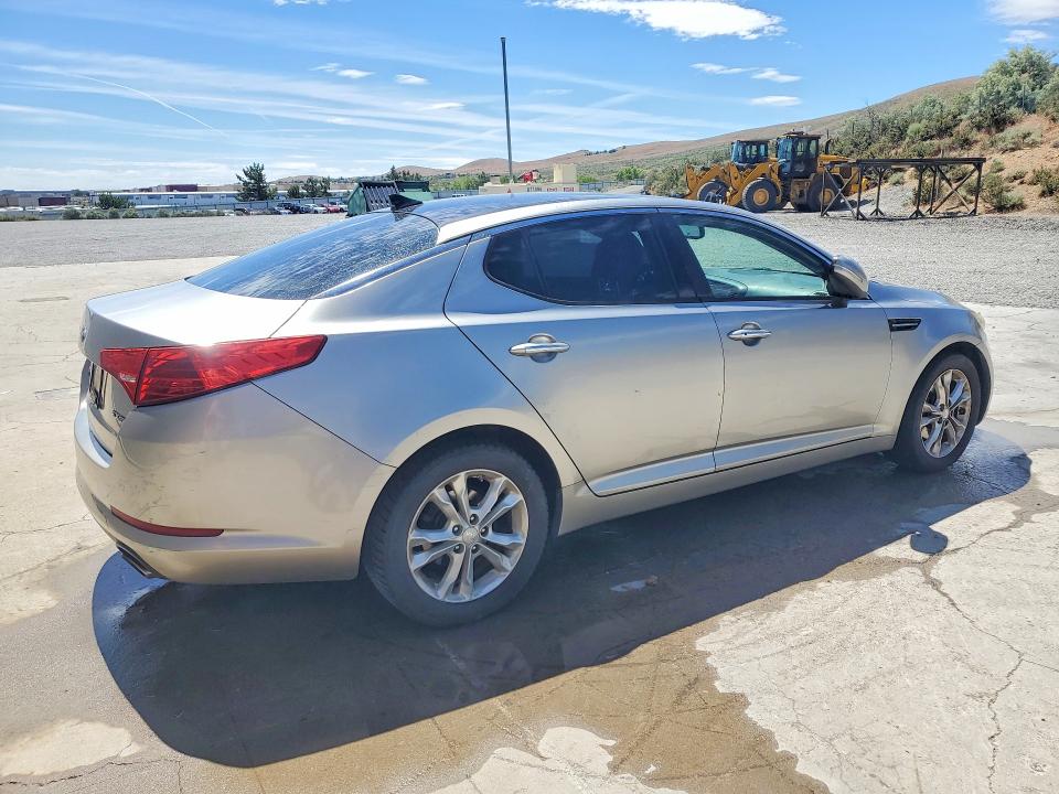 2013 Kia Optima VIN 5XXGN4A76DG165395 COPART salvage auction — MINOR DENT/SCRATCHES, NV - CERTIFICATE OF TITLE, sold $150 on 2026-07-09 (photo 3)
