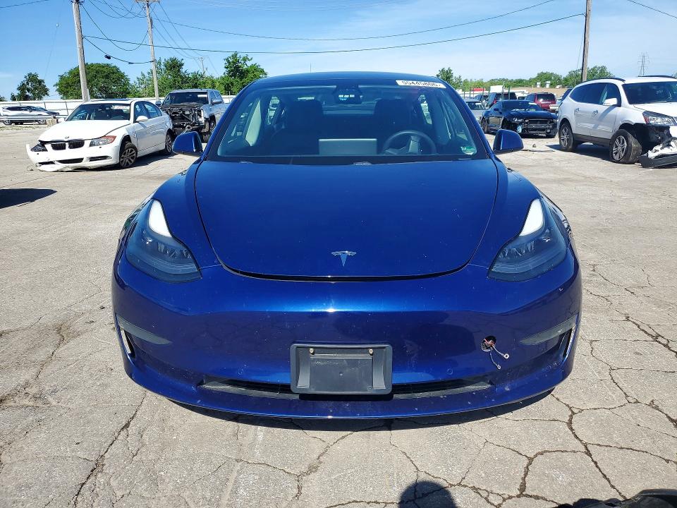 2021 Tesla Model 3 VIN 5YJ3E1EA5MF060532 COPART salvage auction — FRONT END, VA - CERT OF TITLE - SALVAGE, sold $6,700 on 2026-07-29 (photo 5)