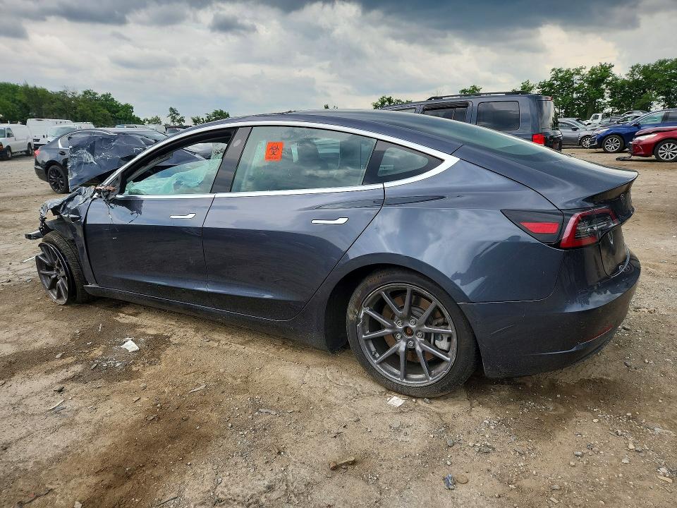 2018 Tesla Model 3 VIN 5YJ3E1EB6JF114103 COPART salvage auction — FRONT END, Md - Certificate Of Title, sold $1,100 on 2026-07-21 (photo 2)