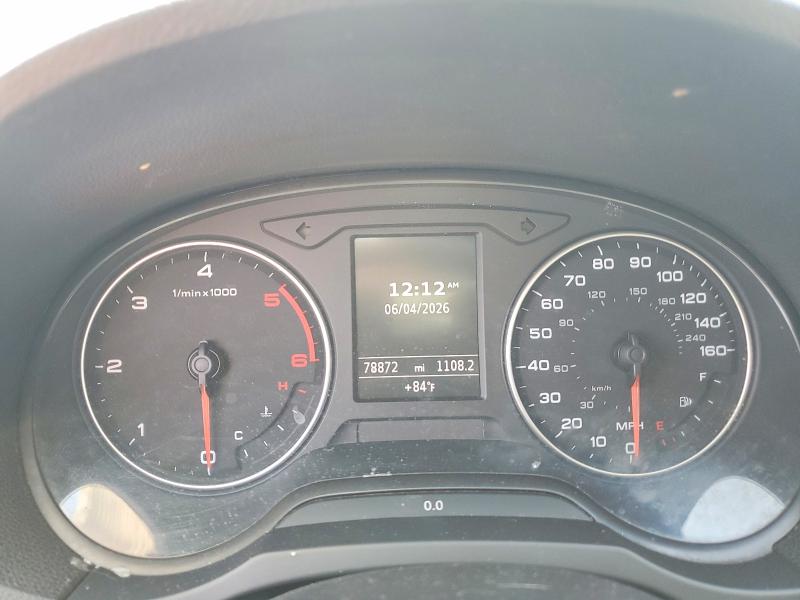 2015 Audi A3 VIN WAUCJGFF6F1075655 COPART salvage auction — FRONT END, Il - Certificate Of Title, sold $3,700 on 2026-07-08 (photo 9)