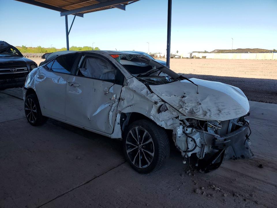 2018 Toyota Corolla VIN 2T1BURHE0JC982296 COPART salvage auction — ROLLOVER, Az - Cert Of Title - Salvage, sold $750 on 2026-08-13 (photo 4)