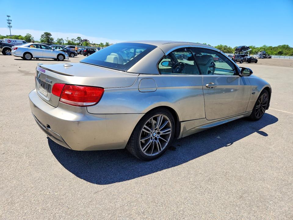 2007 BMW 3 series VIN WBAWR33587PX79557 COPART salvage auction — FRONT END, Ny - Mv-907A Salvage Certificate, sold $80 on 2026-07-22 (photo 3)