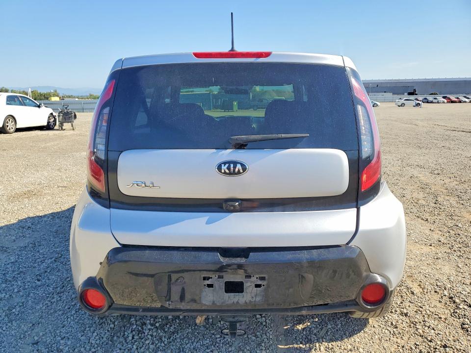 2016 Kia VIN KNDJP3A56G7819320 COPART salvage auction — FRONT END, CA - SALVAGE CERTIFICATE, sold $1,150 on 2026-07-17 (photo 6)