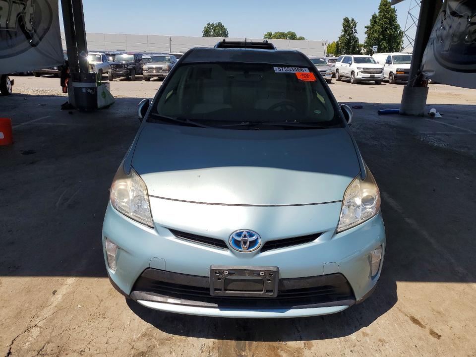 2015 Toyota Prius VIN JTDKN3DU5F1911565 COPART salvage auction — VANDALISM, Ca - Salvage Certificate, sold $2,950 on 2026-07-09 (photo 5)
