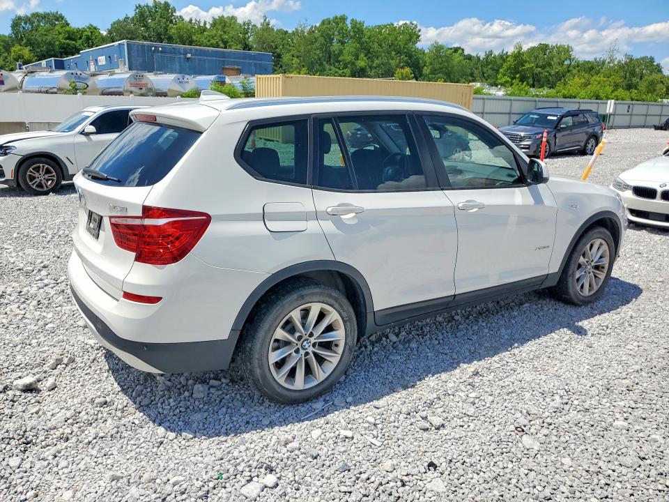 2015 BMW X3 VIN 5UXWX9C57F0D47353 COPART salvage auction — FRONT END, Oh - Cert Of Title-Salvage, sold $1,650 on 2026-07-28 (photo 3)