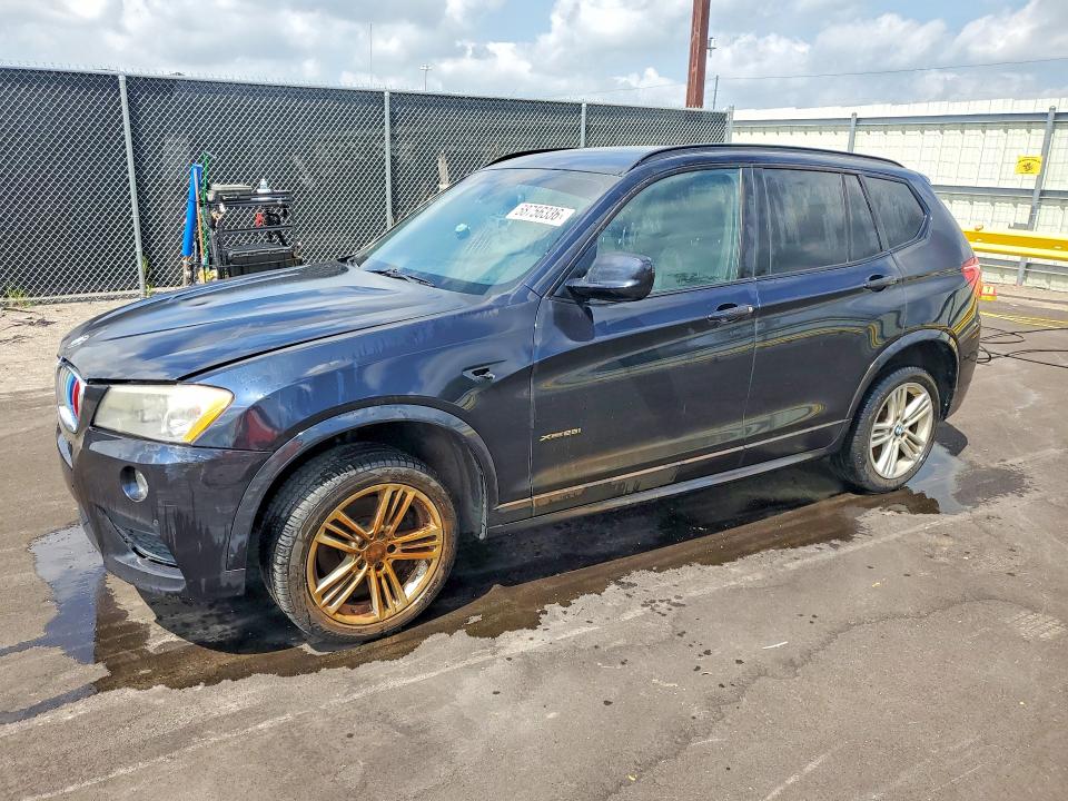 2012 BMW X3 VIN 5UXWX5C50CL718191 COPART salvage auction — MINOR DENT/SCRATCHES, Mt - Certificate Of Title, sold $475 on 2026-07-21 (photo 1)
