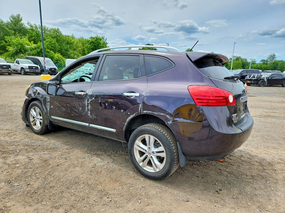 2015 Nissan Rogue VIN JN8AS5MV1FW760384 COPART salvage auction — ALL OVER, CT - CERT OF TITLE-SALVAGE, sold $450 on 2026-07-02 (photo 2)
