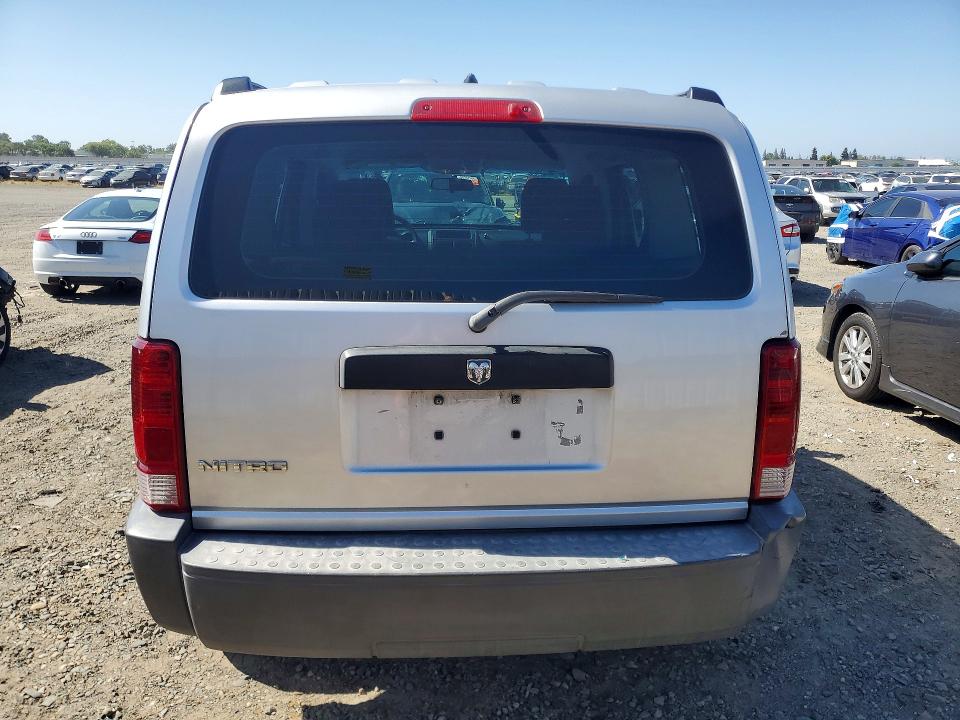 2007 Dodge Nitro VIN 1D8GT28K17W556317 COPART salvage auction — SIDE, Nv - Dis/Dlr/Exp Only Clean Title, sold $700 on 2026-07-02 (photo 6)