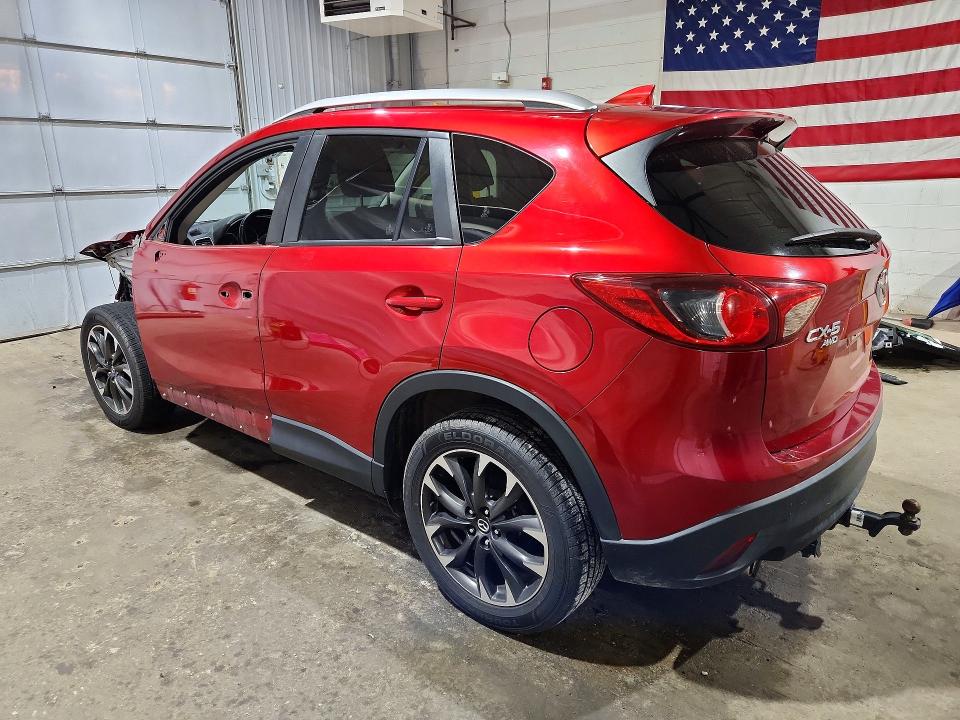 2016 Mazda VIN JM3KE4DYXG0715628 COPART salvage auction — FRONT END, Nh - Cert Of Title-Salvage, sold $2,800 on 2026-07-30 (photo 2)