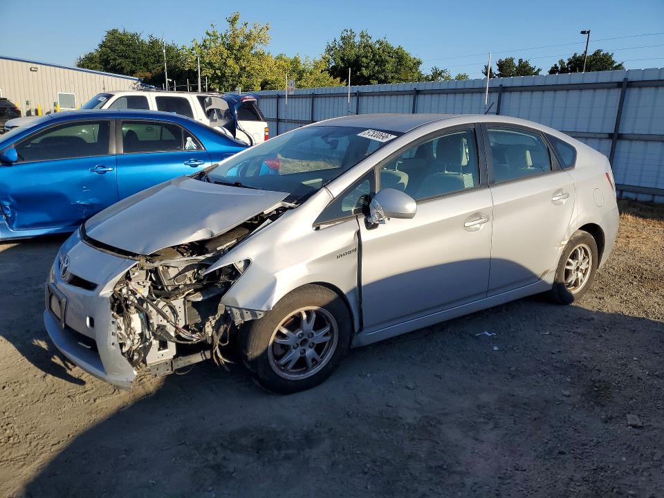 2011 Toyota Prius VIN JTDKN3DU1B0250956 COPART salvage auction — FRONT END, Ca - Salvage Certificate, sold $700 on 2026-07-09 (photo 1)