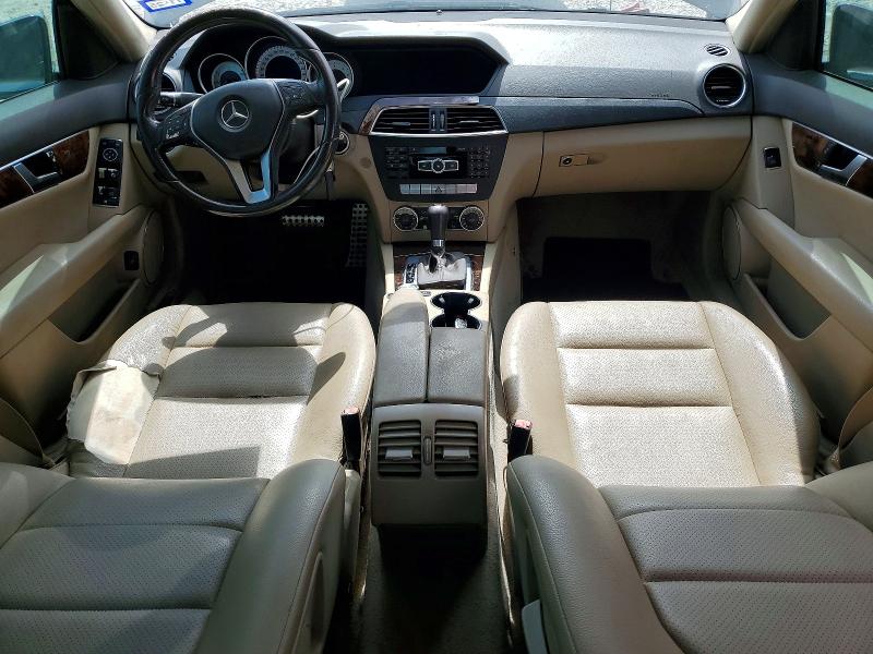 2013 Mercedes-benz C-klasse VIN WDDGF4HB2DA769924 COPART salvage auction — MECHANICAL, Tx - Certificate Of Title, sold $700 on 2026-07-10 (photo 8)
