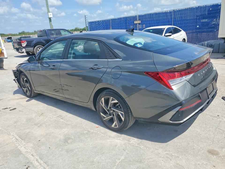 2025 Hyundai Elantra VIN KMHLS4DG0SU938934 COPART salvage auction — FRONT END, Fl - Certificate Of Title, sold $10,500 on 2026-07-07 (photo 2)