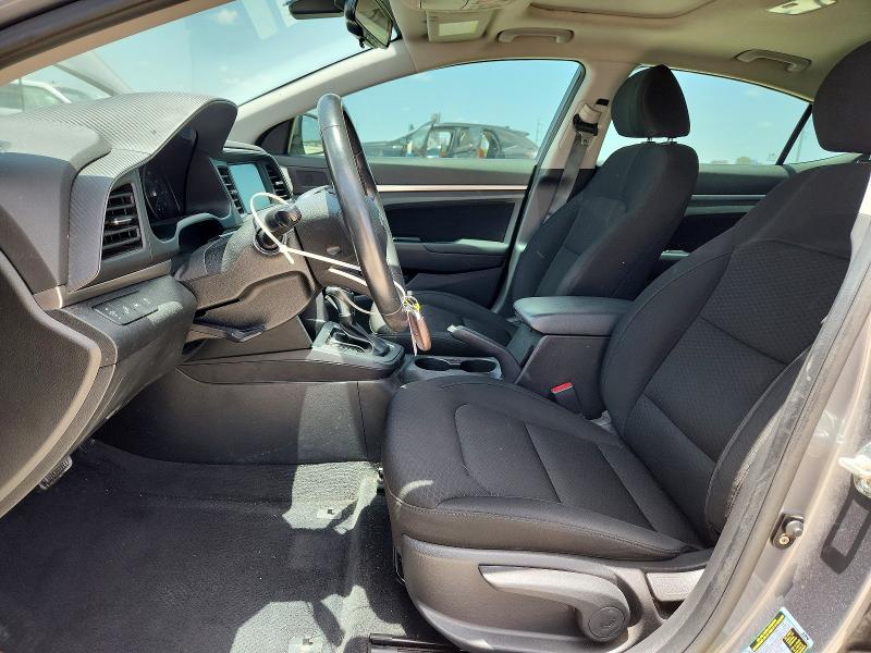 2019 Hyundai Elantra VIN KMHD84LF6KU826070 COPART salvage auction — FRONT END, TX - SALVAGE VEHICLE TITLE (P), sold $950 on 2026-07-23 (photo 7)