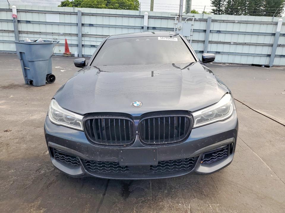 2016 BMW 7er VIN WBA7F2C52GG418655 COPART salvage auction — SIDE, Fl - Cert Of Title Slvg Rebuildable, sold $5,000 on 2026-07-08 (photo 5)