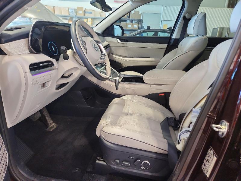2024 Hyundai Palisade VIN KM8R7DGE0RU656440 COPART salvage auction — FRONT END, Ne - Cert Of Title-Salvage, sold $18,500 on 2026-07-14 (photo 7)
