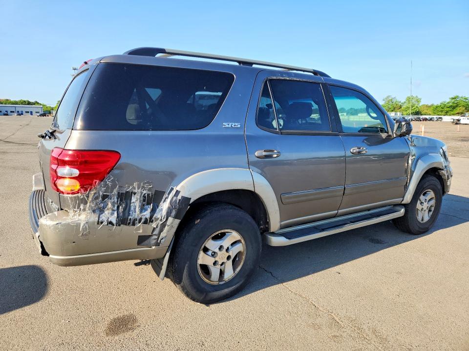 2004 Toyota Sequoia VIN 5TDBT44A34S205504 COPART salvage auction — FRONT END, Ny - Certificate Of Title, sold $700 on 2026-07-13 (photo 3)