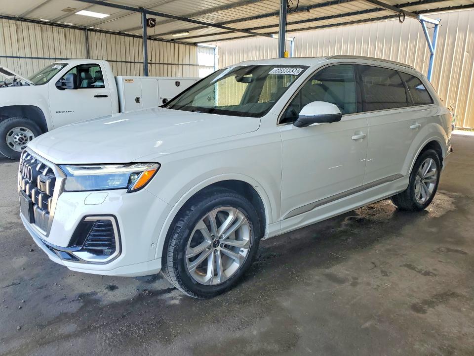 2025 Audi Q7 VIN WA1LVBF75SD016117 COPART salvage auction — REAR END, CO - CERTIFICATE OF TITLE (P), sold $30,250 on 2026-07-08 (photo 1)