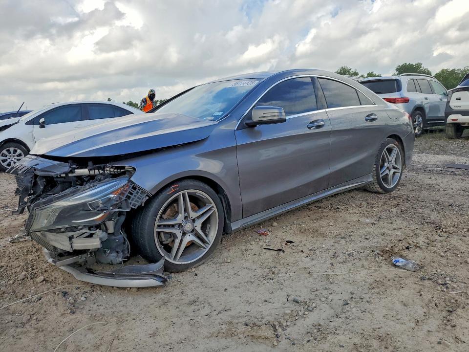 2015 Mercedes-benz VIN WDDSJ4EB1FN202970 COPART salvage auction — FRONT END, Tx - Salvage Vehicle Title, sold $650 on 2026-07-10 (photo 1)