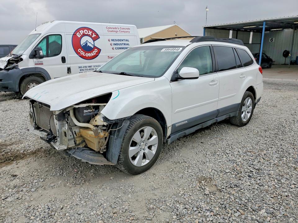 2011 Subaru Outback VIN 4S4BRCCC9B3412145 COPART salvage auction — FRONT END, Co - Bill Of Sale-Parts Only, sold $350 on 2026-07-09 (photo 1)