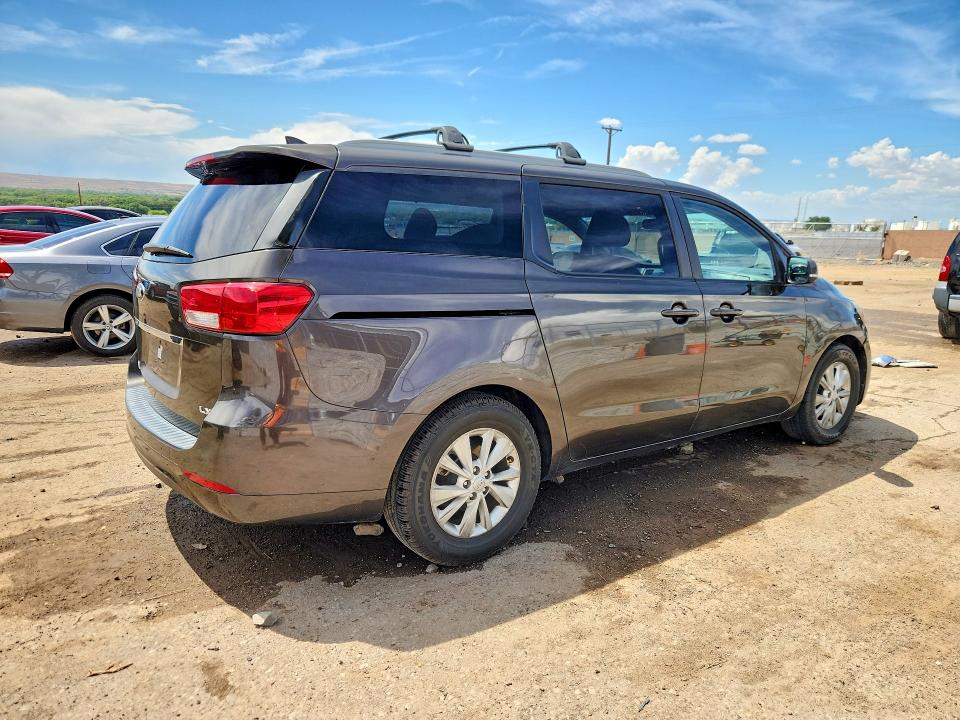 2015 Kia SEDONA VIN KNDMB5C12F6049770 COPART salvage auction — FRONT END, Nm - Cert Of Title-Salvage, sold $1,150 on 2026-07-13 (photo 3)