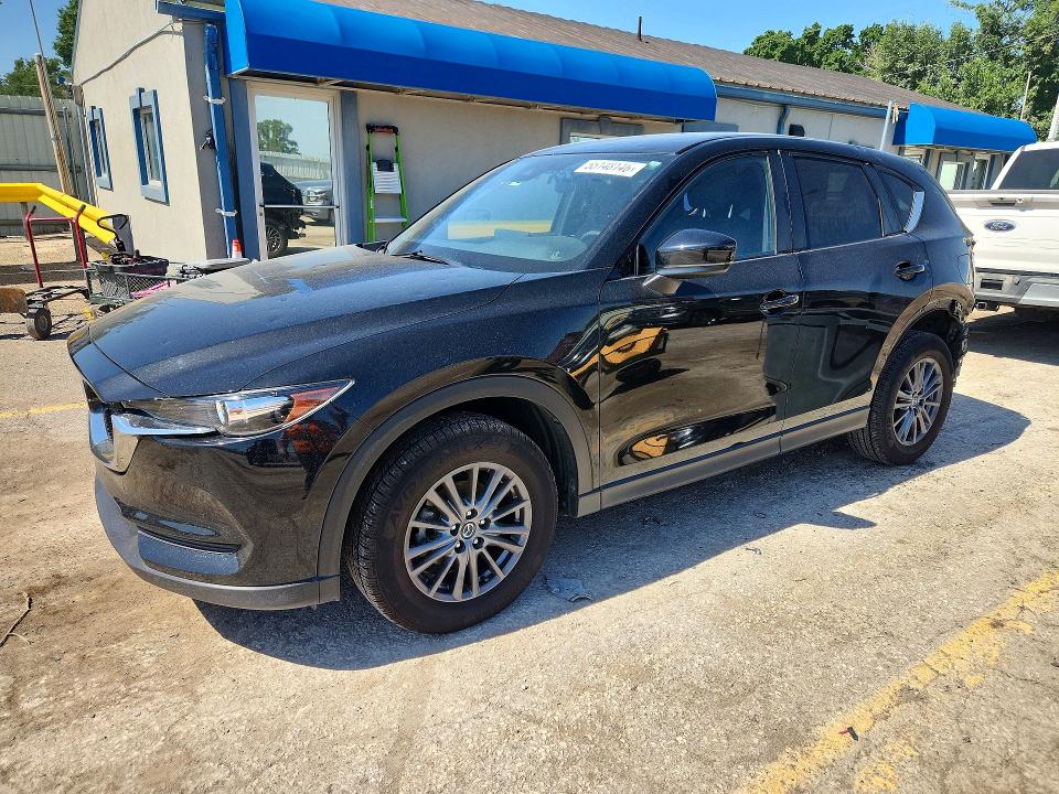 2021 Mazda VIN JM3KFBCM4M0484401 COPART salvage auction — HAIL, Ks - Cert Of Title-Salvage, sold $6,800 on 2026-07-27 (photo 1)