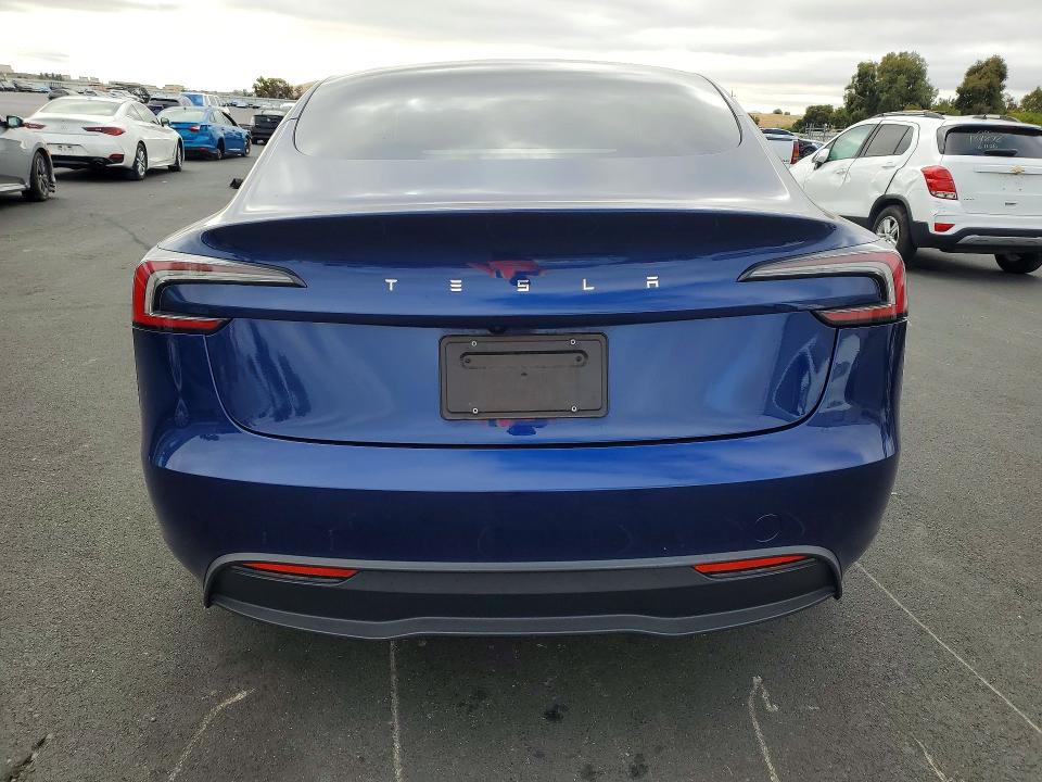 2024 Tesla VIN 5YJ3E1EA8RF743994 COPART salvage auction — FRONT END, Ca - Salvage Certificate, sold $8,300 on 2026-07-22 (photo 6)