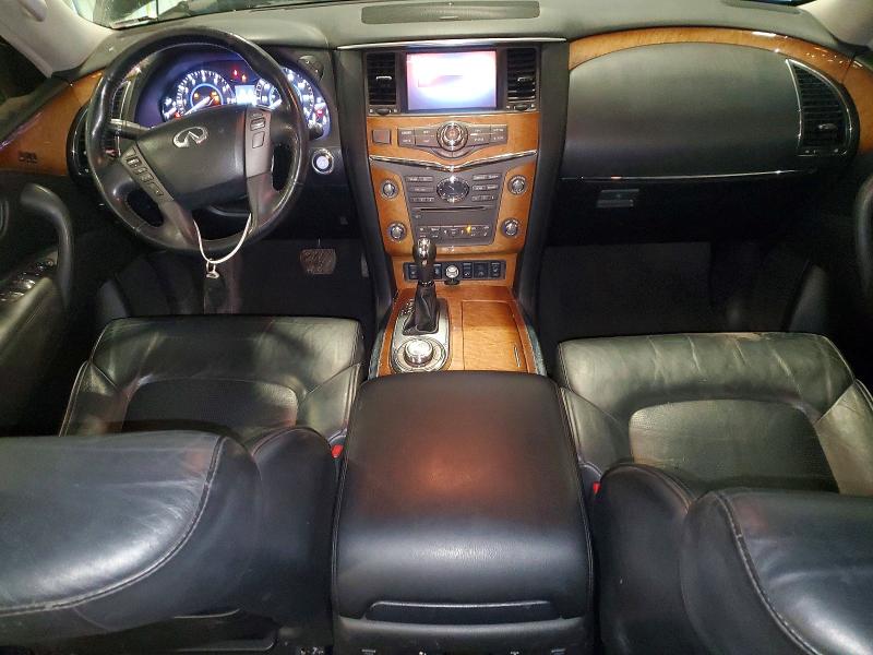 2014 Infiniti Qx80 VIN JN8AZ2NE0E9063651 COPART salvage auction — WATER/FLOOD, Mn - Cert Of Title-Prior Salvage, sold $925 on 2026-07-06 (photo 8)