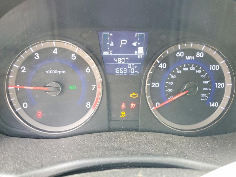 2024 Hyundai Elantra VIN KMHLM4DG4RU751099 COPART salvage auction — FRONT END, Oh - Cert Of Title-Salvage, sold $6,600 on 2026-07-09 (photo 9)