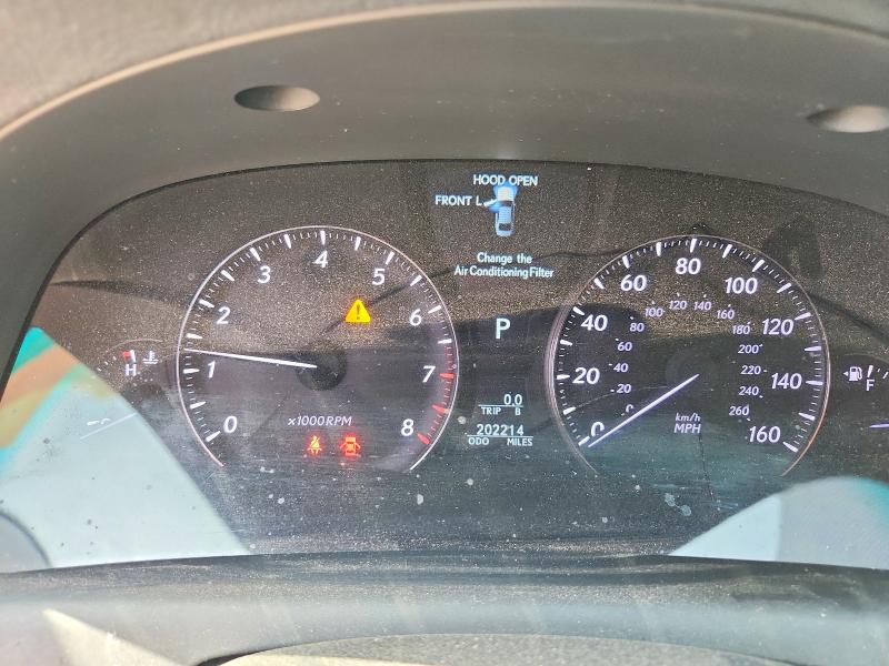 2008 Lexus Ls 460 VIN JTHBL46F485056863 COPART salvage auction — MINOR DENT/SCRATCHES, Fl - Certificate Of Title, sold $925 on 2026-07-11 (photo 9)