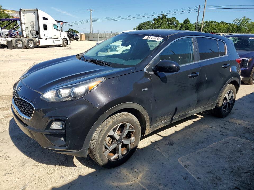 2021 Kia Sportage VIN KNDPMCAC5M7931166 COPART salvage auction — SIDE, Al - Cert Of Title-Salvage Title, sold $3,400 on 2026-07-30 (photo 1)