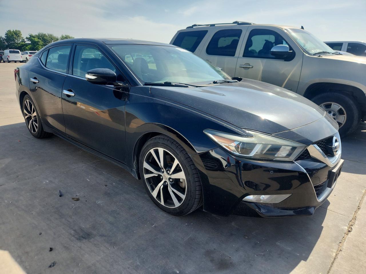 2017 Nissan Maxima VIN 1N4AA6AP8HC376851 COPART salvage auction — Front End, LA - CERTIFICATE OF TITLE, sold $2,500 on 2026-07-09 (photo 4)