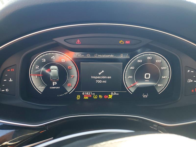 2024 Audi Q7 VIN WA1LXBF79RD004315 COPART salvage auction — VANDALISM, Ca - Salvage Certificate, sold $18,300 on 2026-07-09 (photo 9)
